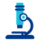 Physical and/or digital educational materials like books and science supplies Icon